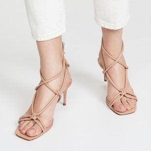Schutz Belize Brown Strappy Sandals New 8.5 $190